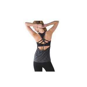 Lululemon twist and toil athletic tank and bra set
